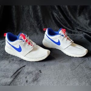 Nike Mens Roshe One Running Shoes Ultramarine White Blue Red 511881 100 Size 8.5